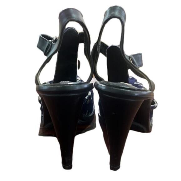 OPENING CEREMONY VELVET‎ T STRAPS PUMPS SIZE 38 1/2 - Picture 2 of 6